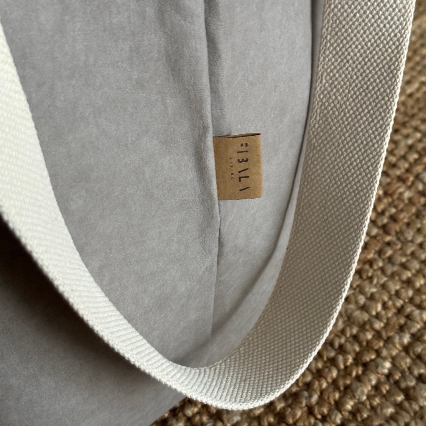 Washable Paper Laundry Bag, Natural Cotton