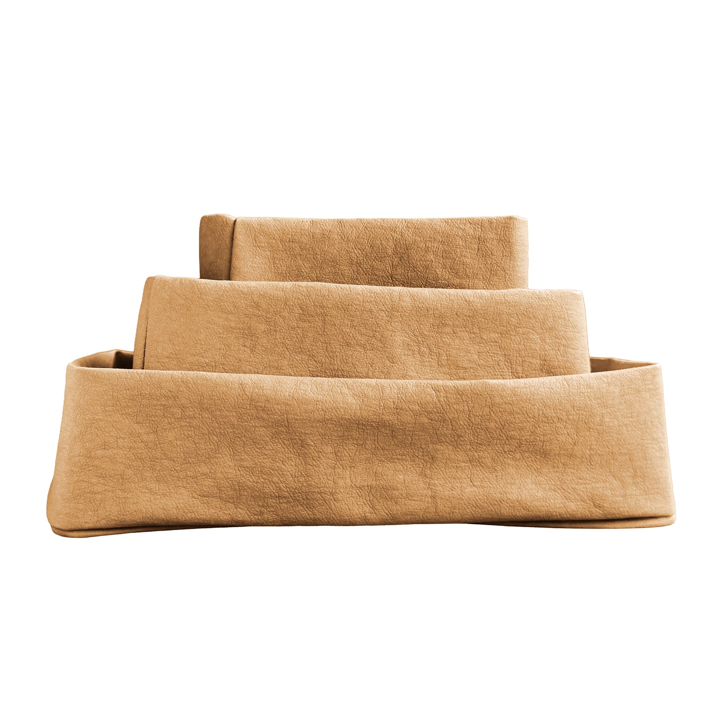 FLORO washable paper storage basket available in brown