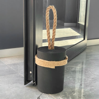 Loop Concrete Door Stop, XXL - Natural, Grey